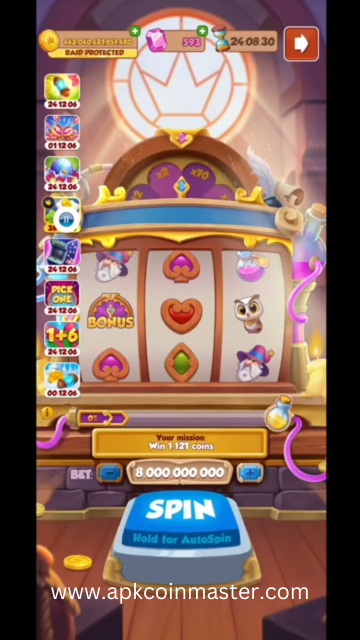 Coin Master Mod APK V3.5.2025 2025 (Free Spins and Coins) 3 Coin Master Mod APK- Slot Machine